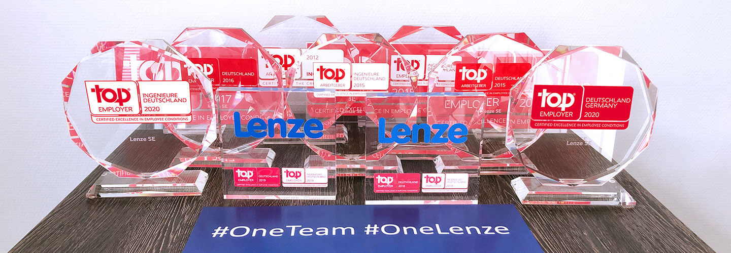 [Translate to pt-BR:] Lenze Top Employer 2020