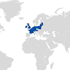 Západní a střední Evropa
