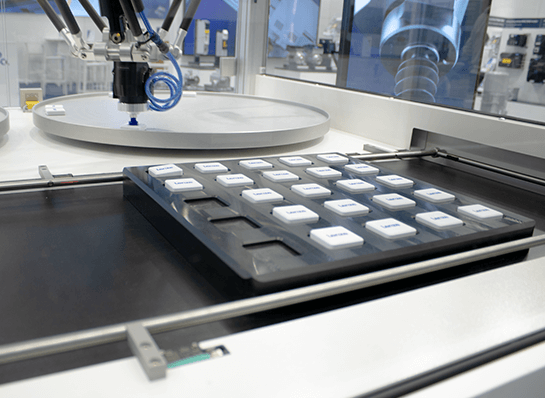 Pick and Place Anwendung in Bewegung