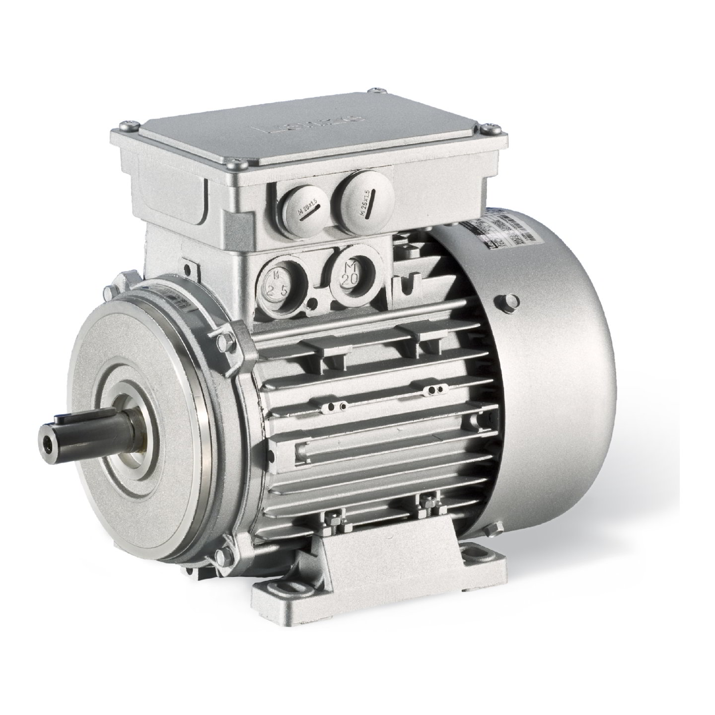 Inverter optimised MF three-phase AC motors