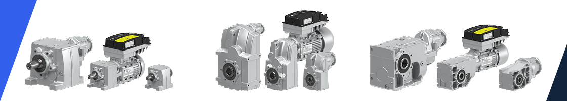 Various gearbox types from Lenze