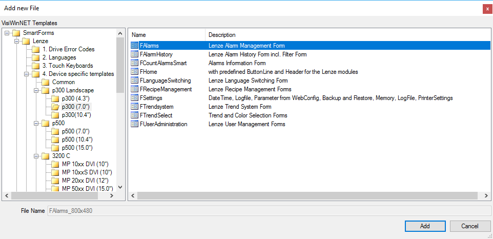 VisiWinNET 6.5.5 Template Auswahl.png